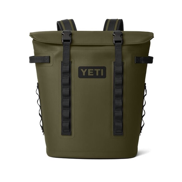 YETI HOPPER M20 BACKPACK SOFT COOLER - NWT - GREEN / BLACK / OLIVE - Picture 1 of 4